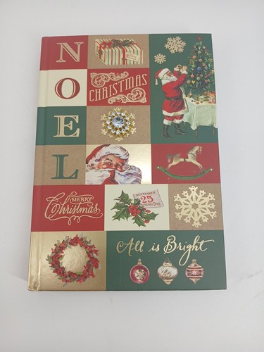 Pooch & Sweetheart Brooch Writing Journal All Is Bright Noel Christmas - Picture 2 of 7