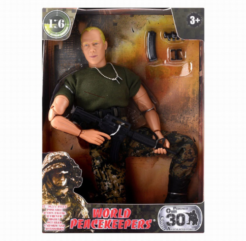 World Peacekeepers 12" voll bewegliche Actionfigur Spielzeugsoldat mit Zubehör - Bild 2 von 5