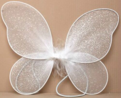 Very Small Butterfly Fairy Wings for Girls Fancy Dress Dressing Up Pretend Play - Picture 3 of 4