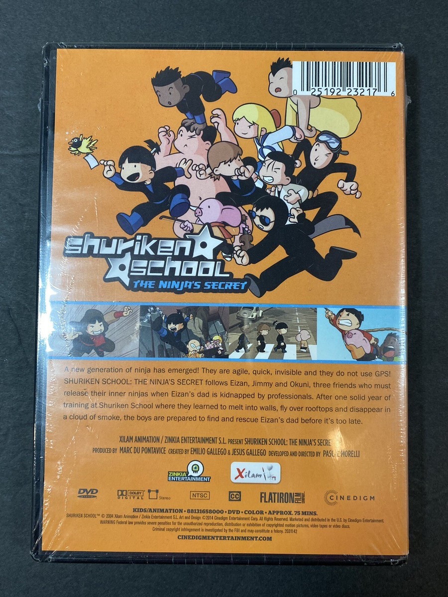 SHURIKEN SCHOOL - THE NINJA S SECRET (DVD) SEALED | eBay