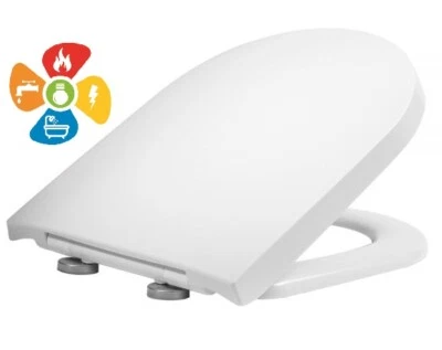 Teams Soft Slow Close WC Toilet Seat Replaces Vitra S50 Seat 72-003-309 - RR83
