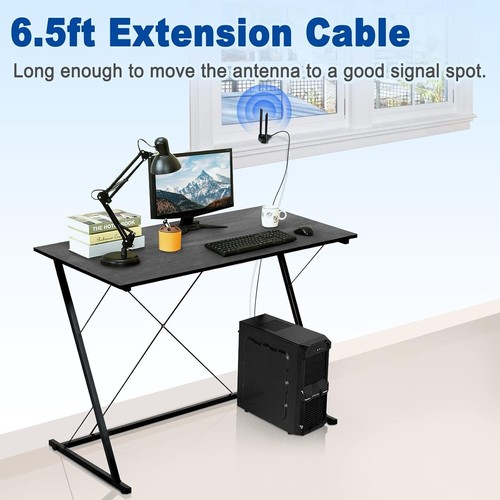 High-Performance Dual Band WiFi Antenna and Bluetooth Range Extender—6.5ft Cable - Picture 7 of 10