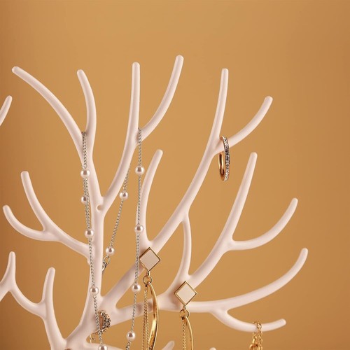 Modern Antlers Jewelry Display Stand - Tree Tower Organizer for All Accessories - Picture 6 of 8