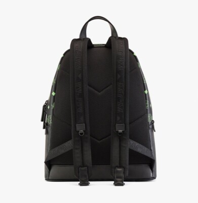 MCM Dark Green Logo Backpack NWT MCM Men main image 2