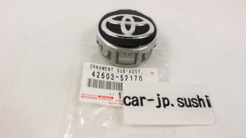 TOYOTA Genuine PRIUS 16-22 COROLLA 17-23 Center Wheel Hub Cap 4-SET 42603-52170 - Vidéo 1 sur 1