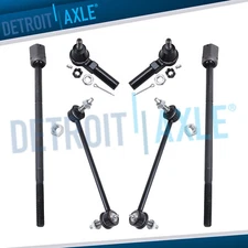 Inner Outer Tie Rods Front Sway Bar Set for 1995 - 2001 2002 2003 Ford Windstar