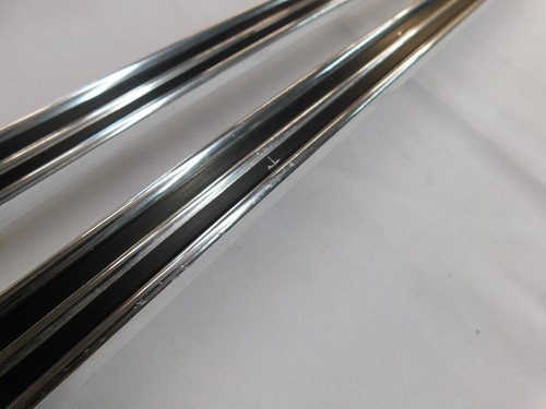 NOS OEM Ford 1966 Fairlane Quarter Panel Mouldings Trim Pair - Picture 9 of 15