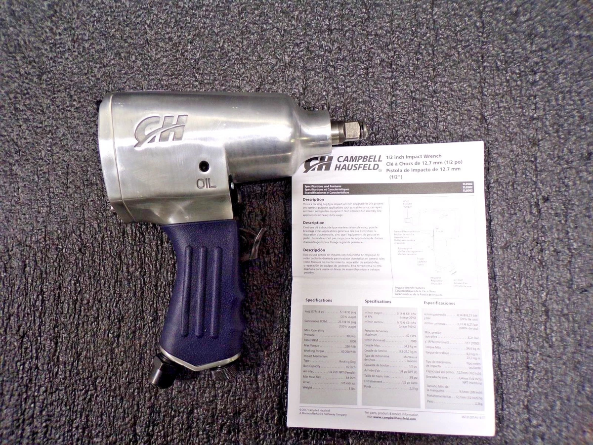 Campbell Hausfeld Impact Wrench 1 2