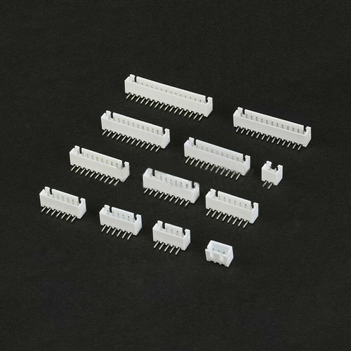 XH2.54mm 2-16P Male Right Angle Header Socket Pin Strip Terminal Connector  - Picture 1 of 6