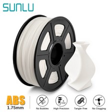 SUNLU ABS 3D Drucker Filament 1.75mm ABS 1KG/ROLL Keine Blasen +/-0.02mm
