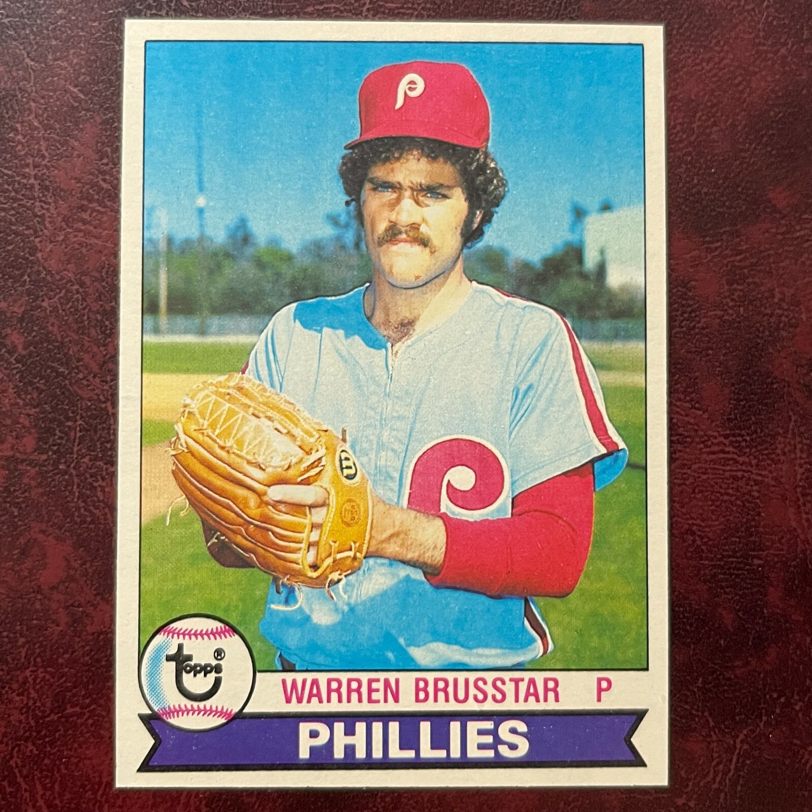 1979 Topps Set WARREN BRUSSTAR #653 PHILLIES - NM/MINT+ *HIGH GRADE* VENDING a79