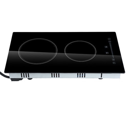 12" Built-in Electric Cooktop Radiant Ceramic Cooktop 2 Burners 110V 1800W - Picture 9 of 12