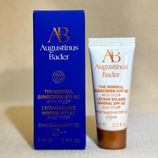 Augustinus Bader The Mineral Sunscreen SPF50 Deluxe Sample .2oz, 7ml Exp 12/2026