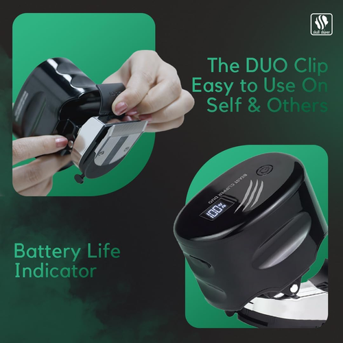 Beast Clipper Duo : Ultimate Home Haircut & Grooming Kit for Men/Women - DIY Hai - Picture 7 of 12