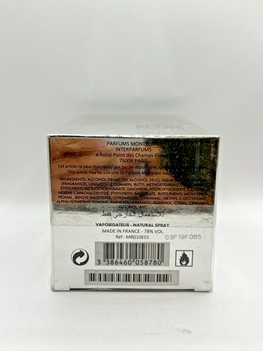 EMBLEM INTENSE BY MONT BLANC 100ML EDT SPRAY (NEW WITH BOX & SEALED) - Picture 2 of 2