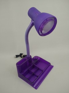 Purple Gooseneck Desk Lamp Organizer Ebay