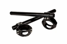 Driven Racing Halo 41 mm clip on handlebars black Kawasaki Ninja 400 500