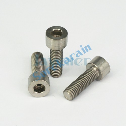 (10) M8x1.25 10mm-120mm GR2 Titanium Hex Socket Head Cap Screw Bolts DIN 912 - Picture 16 of 48