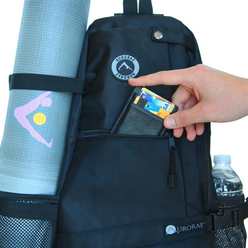 Water-Resistant Yoga Mat Sling Bag with Spacious Compartments - 2-Year Guarantee - Picture 6 of 10