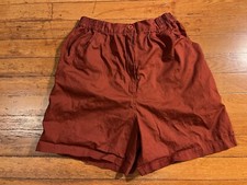 VINTAGE Esprit Sweet Baby Jane Shorts Women s 9 Orange 80s