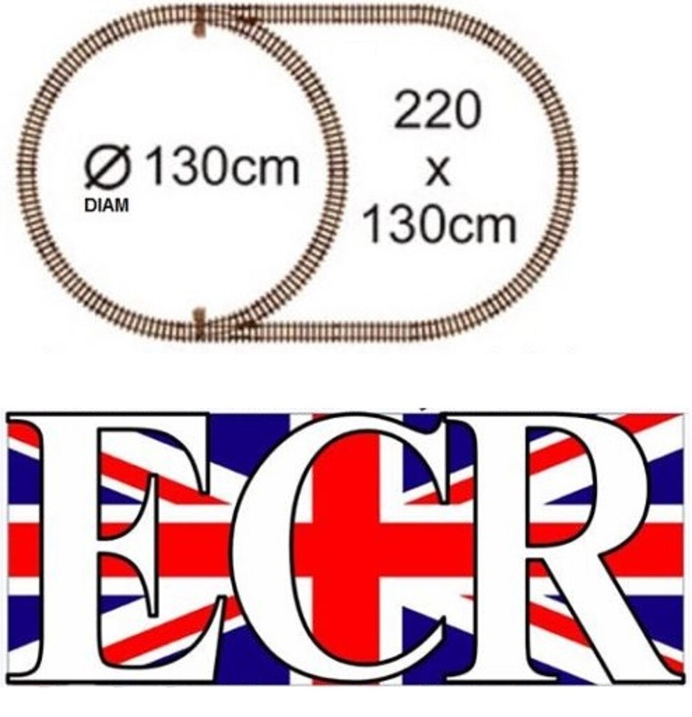 FREE POST G SCALE 45mm GAUGE HARD PLASTIC RAILWAY TRACK CURVES STRAIGHTS POINTS - Picture 12 of 12