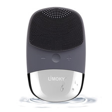 Facial Cleansing Brush, 3-In-1 Electric Silicone Face Scrubber, Vibrating Massag