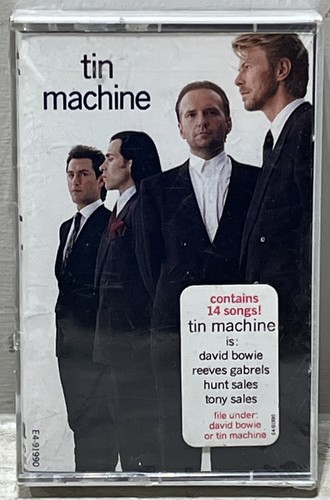 Tim Machine Self-Titled David Bowie Cassette Tape New Sealed - Picture 1 of 3