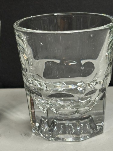 2 bicchieri da whisky vintage con ancoraggio 2 oz bicchieri bevande pesanti bar festa - Foto 2 di 9