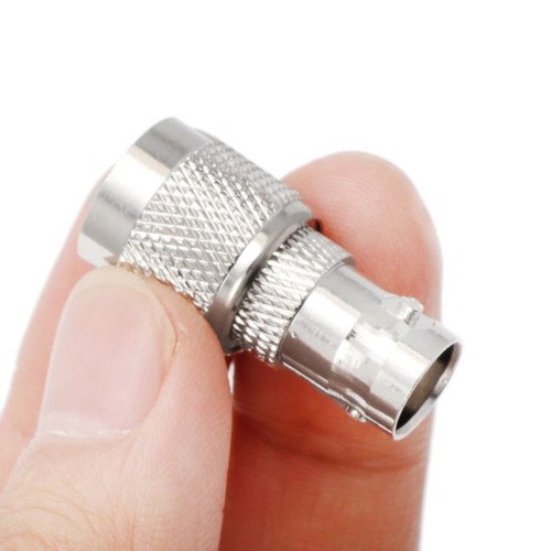 BNC Female Jack To TNC Male Plug RF Connector Coaxial Converter Adapter Straight - Zdjęcie 5 z 8