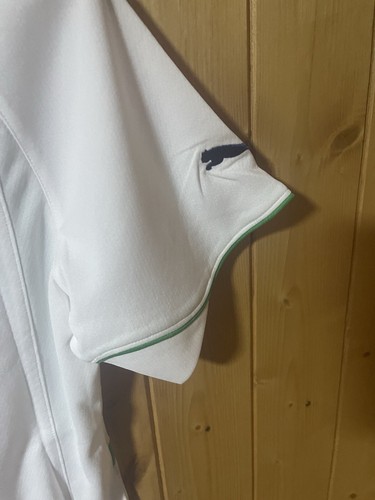 PUMA Authentic ITALIA Women Training T Shirt Size 12 White. - Picture 7 of 9