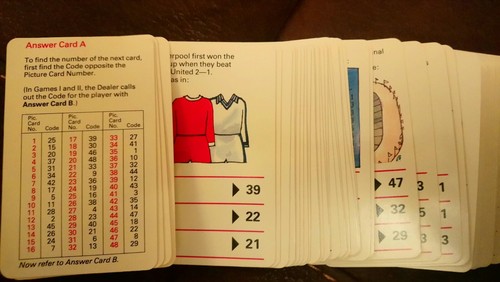 Vintage Waddingtons Quiz Card Games Football 1978 - Picture 3 of 3