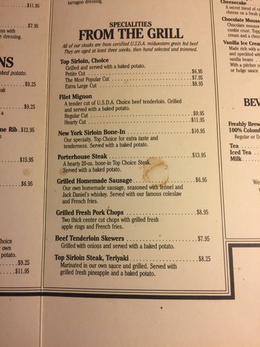 Vintage Speisekarte Stuart Andersons Western Steakhouse Seattle Washington Restaurant - Bild 9 von 12