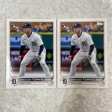 (2) 2022 Topps Complete Sets Spencer Torkelson Rookie Image Photo Variation #658