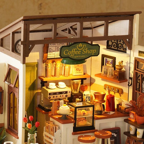 Clearance Sale 1/24 Dollhouse Miniature House -NO.17 Café RL DG162-B - Picture 6 of 9