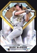 2022 Topps Diamond Greats Die Cuts Mark McGwire Oakland Athletics #DGDC-21
