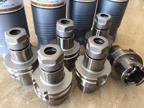 6 piezas mandles de cuello HSK63A-ER20-80 equilibrados G2,5/24000 rpm #HSK63A-ER20 - Imagen 2 de 4