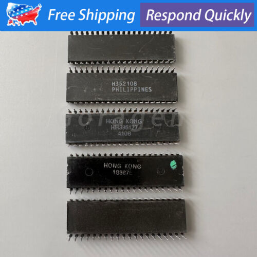 5PCS Rockwell Microprocessor DIP40 CPU IC Chip UM6502A 8Bit R6502 R6502AP R6502P - Picture 2 of 8