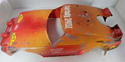 VINTAGE RC 1/8 SCALE FAIRLADY 240Z BODY KYOSHO GRAUPNER CIRCUIT 20 RALLY CAR 80S - Picture 5 of 8