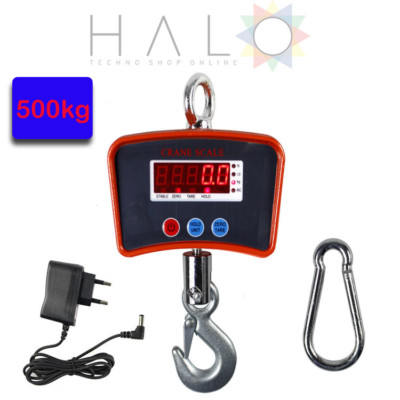 Bilancia Digitale A Gancio - Portata Max 500 Kg, Batteria Ricaricabile - Foto 2