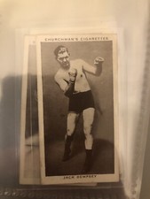 1938 Churchman's Boxing Personalities - #12 Jack Dempsey