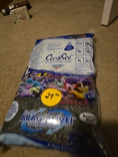 Carib Sea Arag Alive hawaiianisches Riff Aquarium, 20 Pfund, schwarz Seeachem Aquavitro - Bild 2 von 6