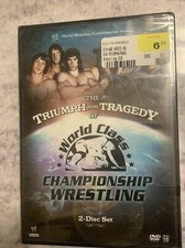 WWE - The Triumph and Tragedy of World Class Championship Wrestling DVD Sealed.