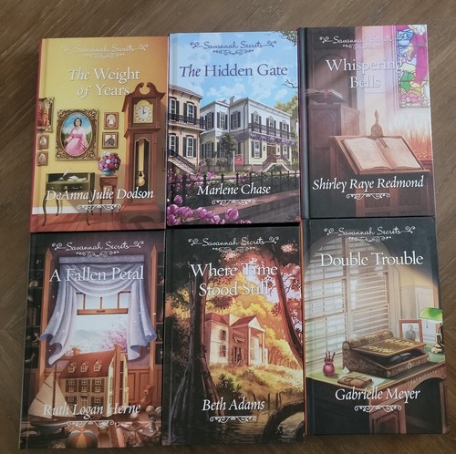 Lot of 6 Savannah Secrets Guideposts Books Hard Cover Christian 2020  - Picture 1 of 6