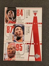 1996-97 Upper Deck - Building a Winner #139 Michael Jordan, Dennis Rodman,...