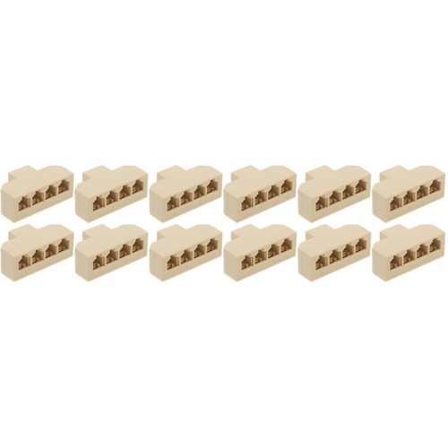 3 Pack Telefon-Splitter Leitungssplitter Festnetzzubehör-Adapter - Bild 9 von 12