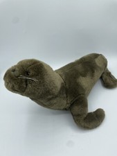 Brown Seal Plush Wild Republic Stuffed K M International 15" Animal 1999
