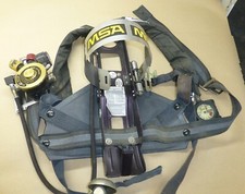 MSA SCBA Pack Pressure Demand Tank 4500 Psi Air Supply Fire Fighting