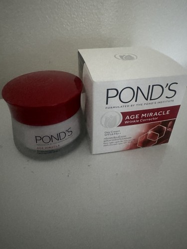 POND'S Age Miracle Wrinkle Corrector SPF 18 Pa++ Anti Aging Day Cream 1.7 oz 50g - Picture 2 of 15