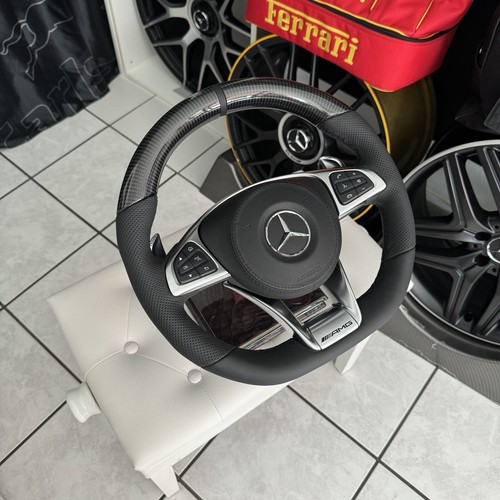 Mercedes AMG Sportlenkrad Carbon C63 Glc63 G63 C43 Glc43 Lenkrad W205 X253 Neu - Bild 4 von 13
