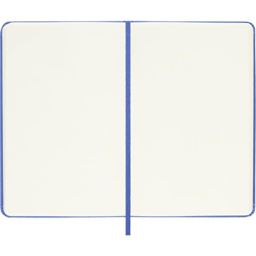 Moleskine Classic Notebook Hydrangea Blue Pocket Hardcover Elastic Closure - Picture 12 of 12
